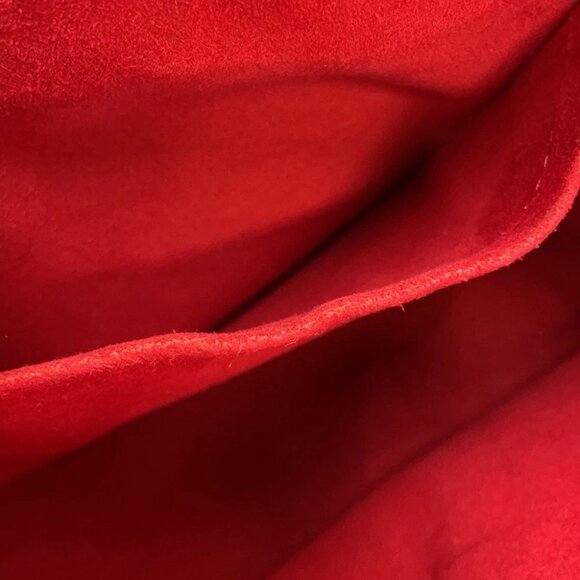 LOUIS VUITTON Trevi Size PM Damier Ebene Canvas Red N51997 - Picture 14 of 16